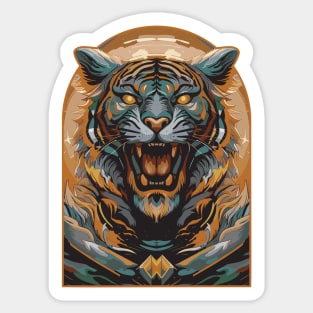 TIGER ROAR Sticker